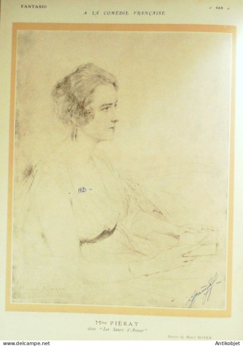 Fantasio 294 1919 Gerbault Fauconnet Icart Redon Royer Markous Brunner