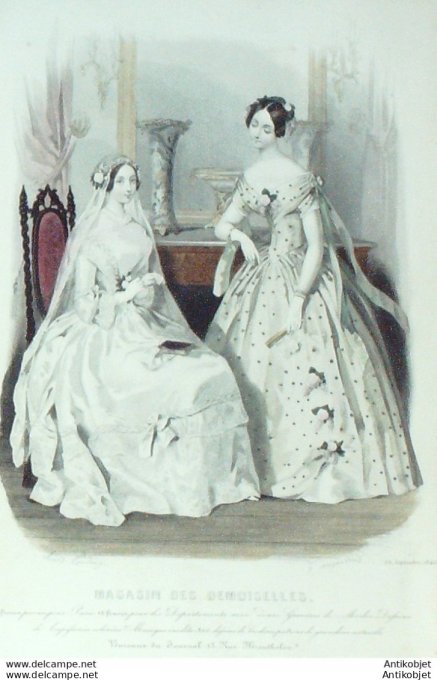 Magasin des demoiselles 1846 #  9 Mariée