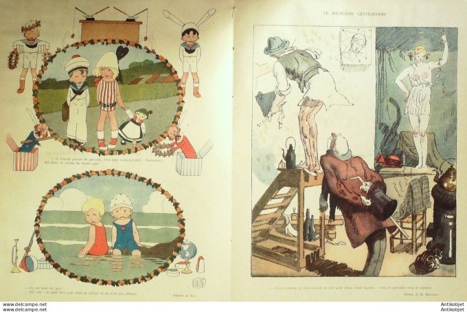 Le Rire 1919-07-26 #  30 Journal humoristique Ed.Originale Pelouses & pesages