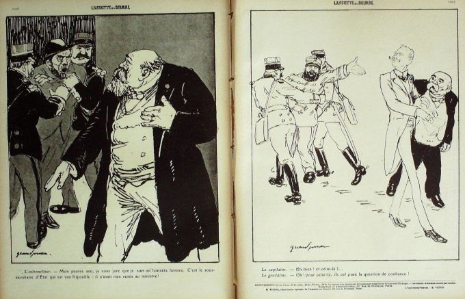 L'Assiette au beurre 1909 # 428 Les fricoteuses Grandjouan