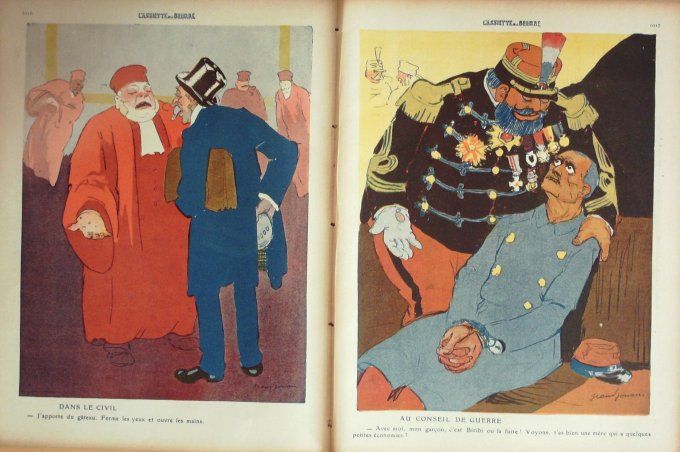 L'Assiette au beurre 1909 # 428 Les fricoteuses Grandjouan