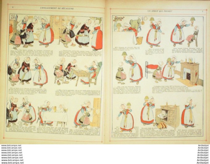 Becassine en apprentissage (Pinchon Gautier-Languereau) 1948