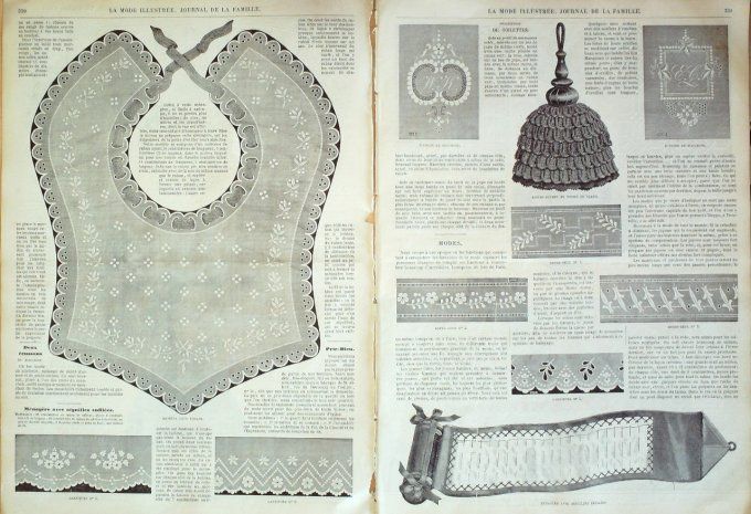 Journal Mode illustrée 1864 # 42 Fanchon 