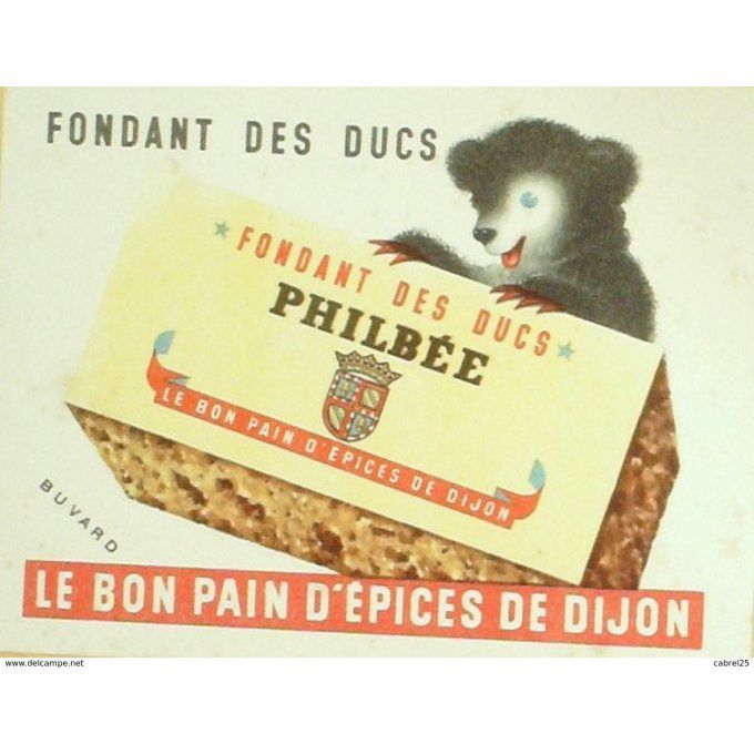 Buvard PHILBEE biscuiterie