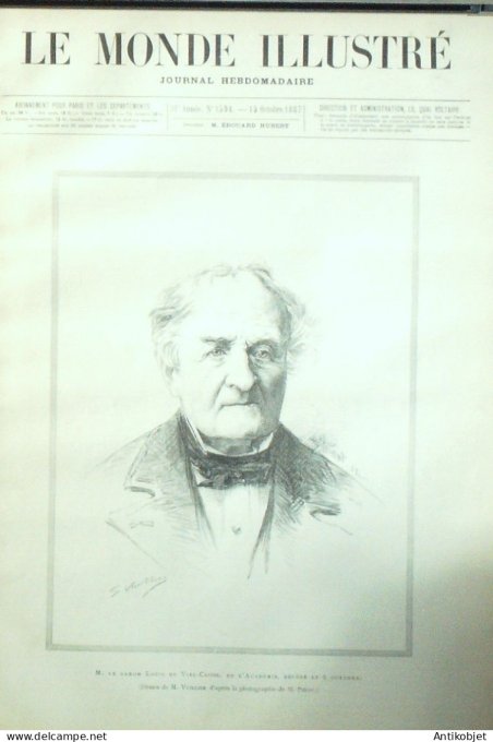 Le Monde illustré 1887 n°1594 Villiers-sur-Morin (77) Hongrie Budapest Eperies