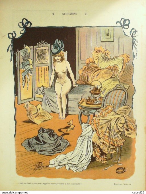 Le Rire 1906 n°187 Balluriau Préjelan Burret Avelot Villemot Burret Poulbot Weiluc