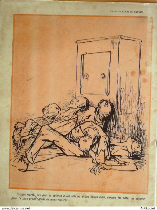L'Assiette au beurre 1907 # 303 Les Métiers qui tuent Naudin Grandjouan