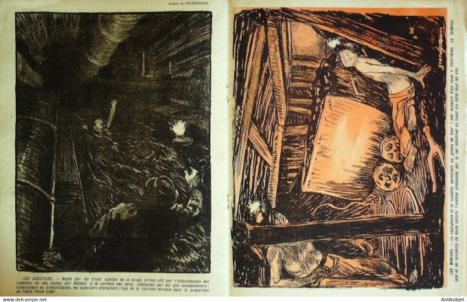 L'Assiette au beurre 1907 # 303 Les Métiers qui tuent Naudin Grandjouan