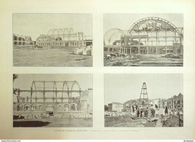 Le Monde illustré 1897 n°2113 Havre (76) roi du Siam pavillon de guerre Autriche Totis Expo 1900