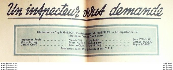 Mon Film 471 55-08-31 Femmes damnees Valentina Cortese Anthony Quinn