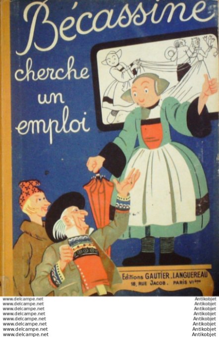 Becassine cherche un emploi (Pinchon Gautier-Languereau) 1949