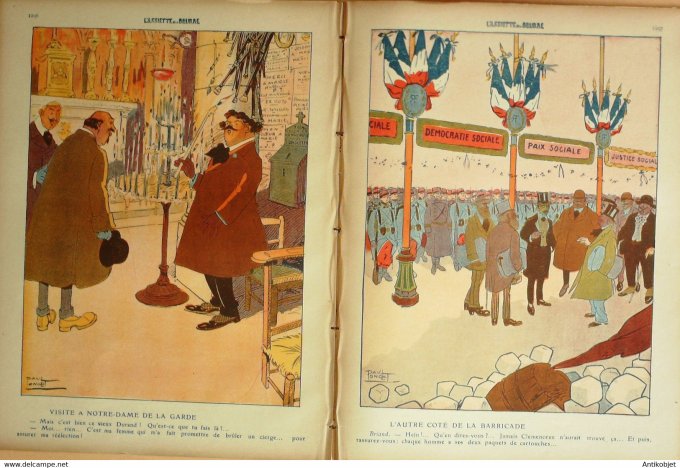 L'Assiette au beurre 1909 # 445 Les Radicaux Poncet Paul