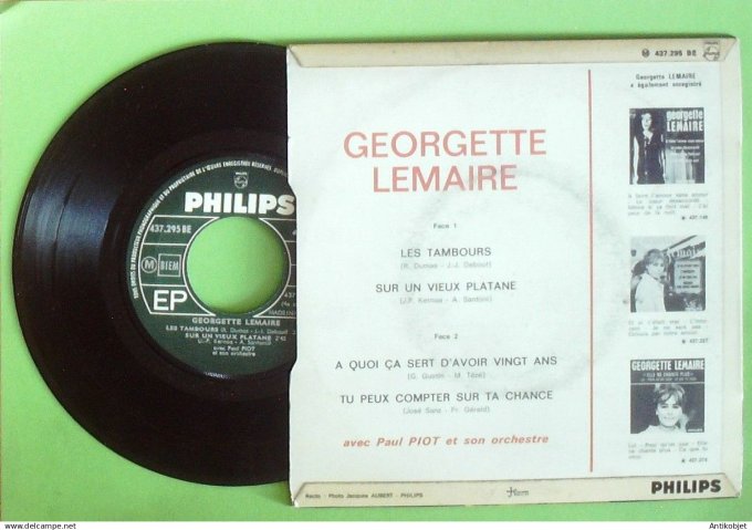 Lemaire Georgette 45T EP A quoi ça sert d'avoir 20 ans 1966