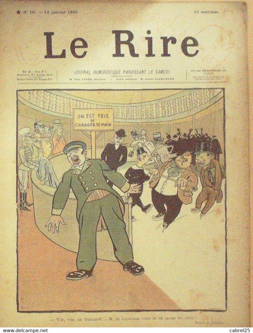 Le RIRE-1895- 10-Jeanniot Dépaquit De Nézière Lunel