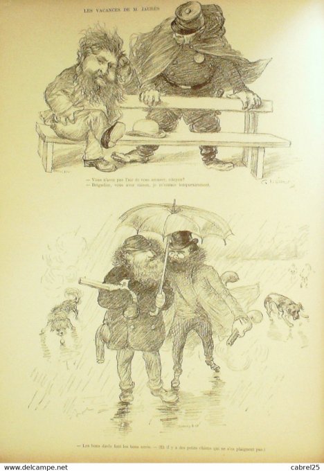 Le Rire 1895 n° 10 Jeanniot Dépaquit De Nézière Lunel