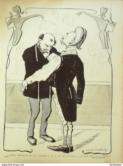 Le Rire 1902-05-10 # 392 Journal humoristique Ed.Originale La paille & la poutre