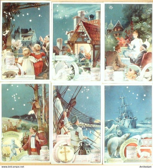 Chromo Liebig Sang  727 Constellations (1903)