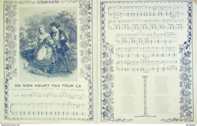 Paris qui chante 1905 n°124 Suzy Dumoraize Morly Vauned Brébion Boot Rosensteel