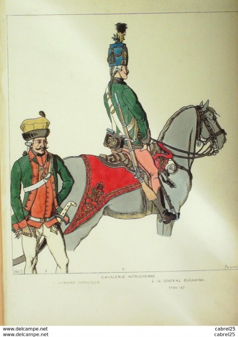 Cavalerie Hussard Autrichien Rukawina général