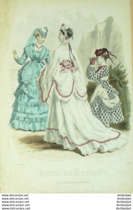 Journal de Demoiselles 1869 # 3708
