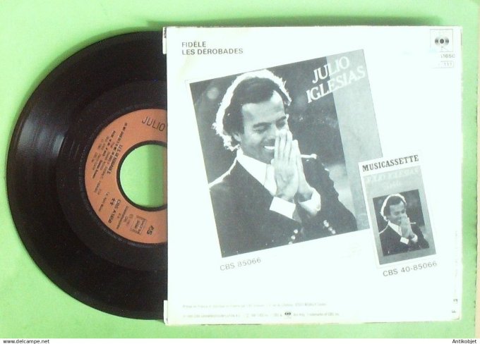 Iglesias Julio 45T SP Fidèle 1981