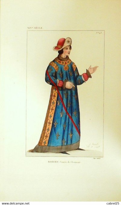 Robert Comte De Clermont 14ème 1852