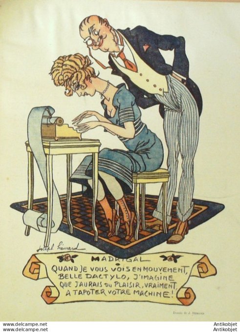 Le Rire 1919-06-21 #  25 Journal humoristique Ed.Originale Vie chere