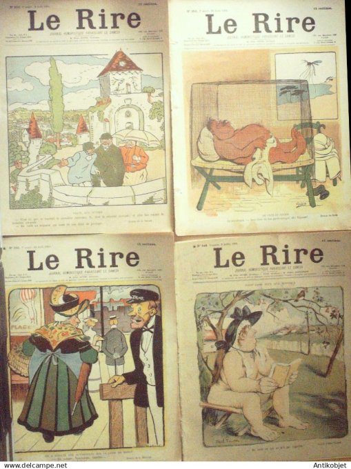 Le Rire 1900 n°276 Léandre Faivre Le Petit Guydo Huard Calumet Dépaquit Delaw