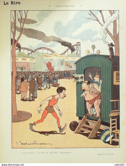 Le Rire 1913 n°547 Guillaume Roussau Falké Mirande Manfredini