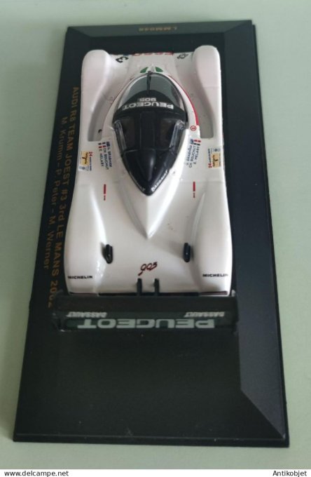 Audi R8 Team Joest # 3 rd Le Mans LMM048 2002 IXO 1/43