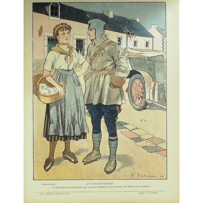 La Baionnette 1916 n°043 (Nos chauffeurs) JOBBE DUVAL ALLIER HUARD GASTYNE