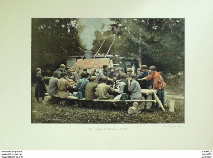 Russie MOSCOU Cantine des ouvriers