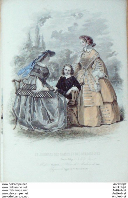 Journal des Dames Demoiselles 1857 # 503 (Maison Alexandrine)