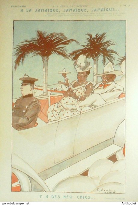 Fantasio 423 1924 Icart Poulbot Gerbault Mendousse Dortzal Bonnotte