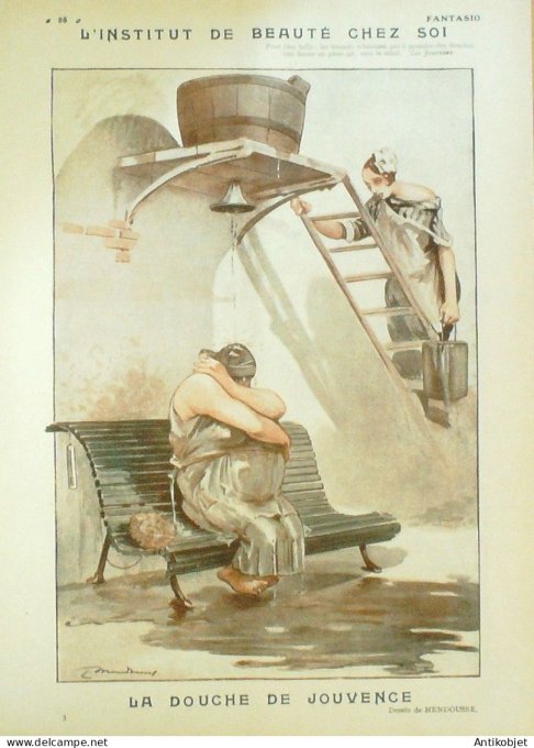 Fantasio 423 1924 Icart Poulbot Gerbault Mendousse Dortzal Bonnotte