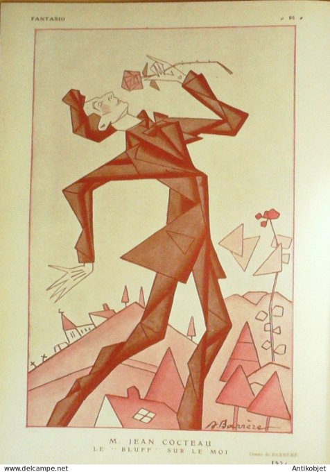 Fantasio 423 1924 Icart Poulbot Gerbault Mendousse Dortzal Bonnotte