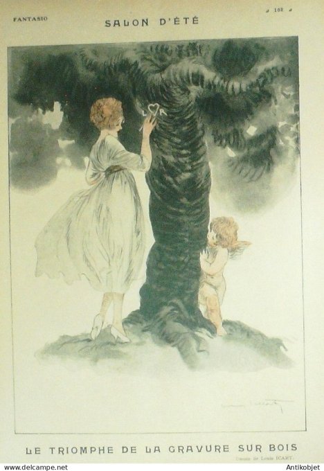 Fantasio 423 1924 Icart Poulbot Gerbault Mendousse Dortzal Bonnotte