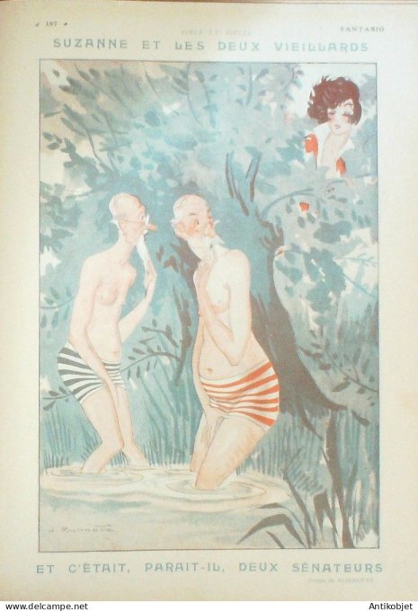 Fantasio 423 1924 Icart Poulbot Gerbault Mendousse Dortzal Bonnotte