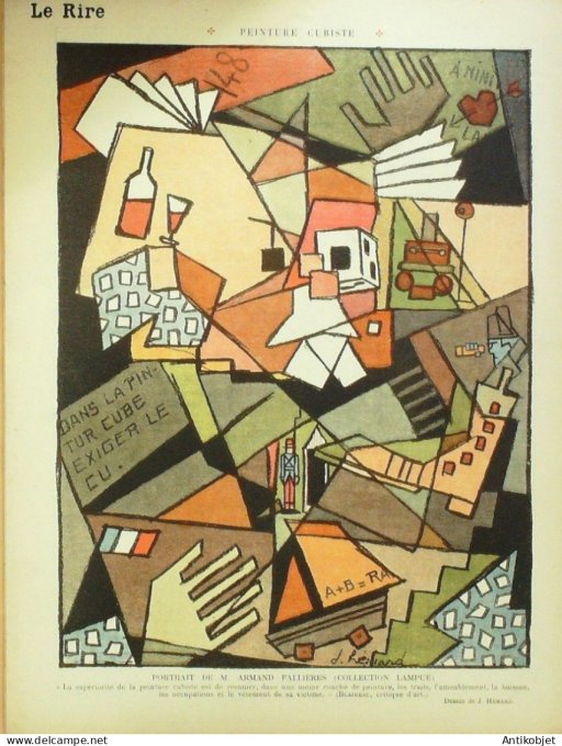 Le Rire 1912-10-19 # 507 Journal humoristique Ed.Originale La Debacle