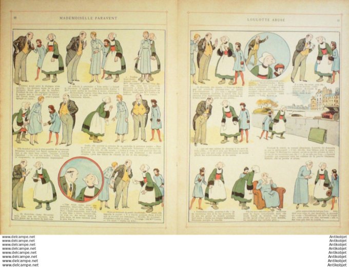 Becassine dans la neige (Pinchon Gautier-Languereau) 1950