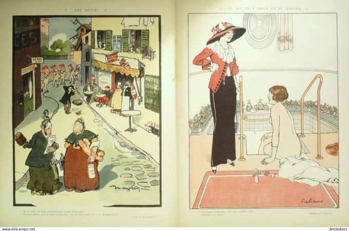 Le Rire 1912-10-19 # 507 Journal humoristique Ed.Originale La Debacle