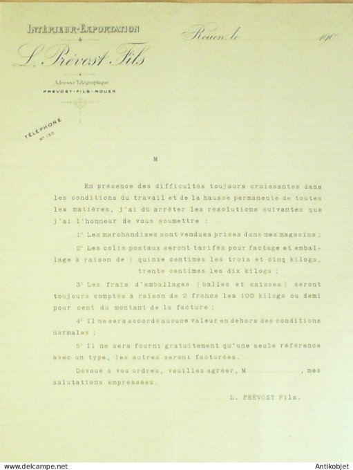 Lettre Ciale Gillet & Fils (Teinture Impression) 1907 Villeurbanne (69)