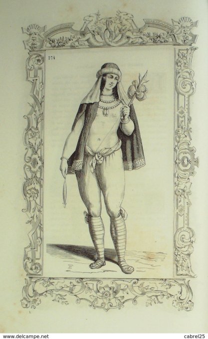 Espagne GRENADE Demoiselle 1859