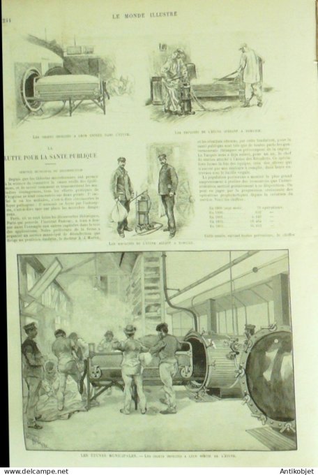 Le Monde illustré 1894 n°1934 Gambie Ste-Marie-Bathurst Half-Die Mandingues & Sérères