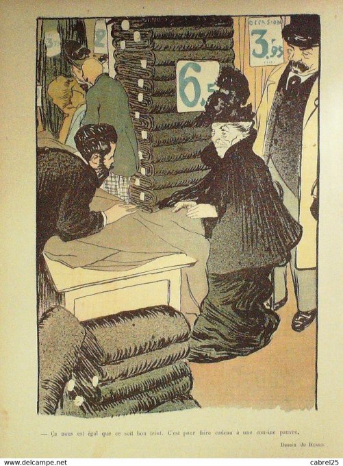Le Rire 1897 n°137 Forain Huard Lebègue Radiguet Steinlen Nauert