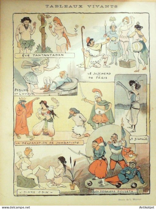 Le Rire 1897 n°137 Forain Huard Lebègue Radiguet Steinlen Nauert