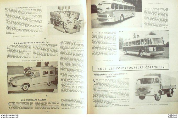 R.T Automobile Camions UNIC Voiturette Jet 164 # 1959