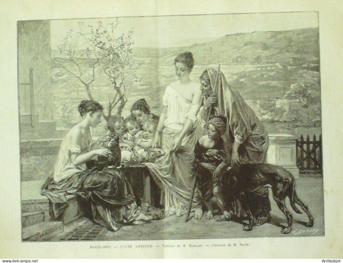 Le Monde illustré 1894 n°1934 Gambie Ste-Marie-Bathurst Half-Die Mandingues & Sérères