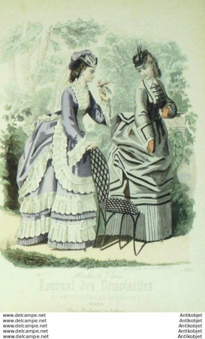 Journal de Demoiselles 1871 # 3797