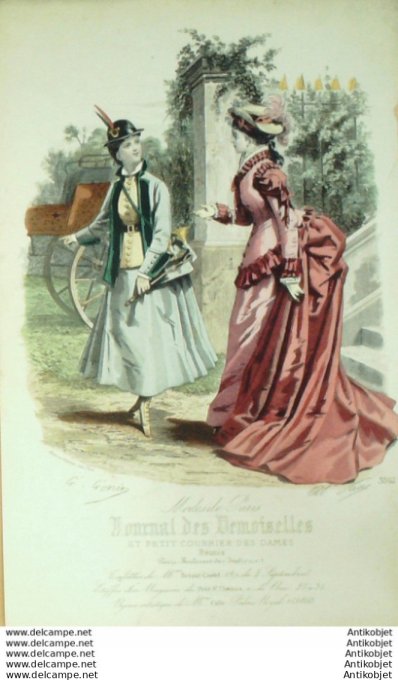 Journal de Demoiselles 1873 # 3962 (Maison Bréant-Castel)
